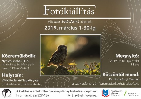 Setét Anikó fényképeiből nyílik kiállítás a Budai úti Tagkönyvtárban